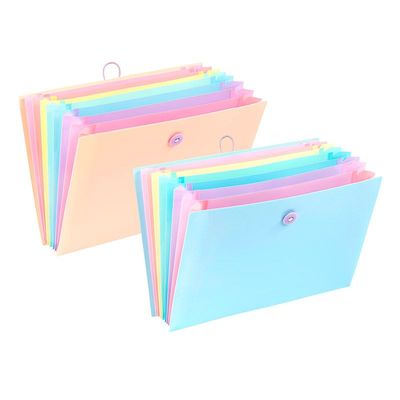 Viquel Rainbow Pastel - trieur à soufflet - pour A4 - disponible en différents coloris