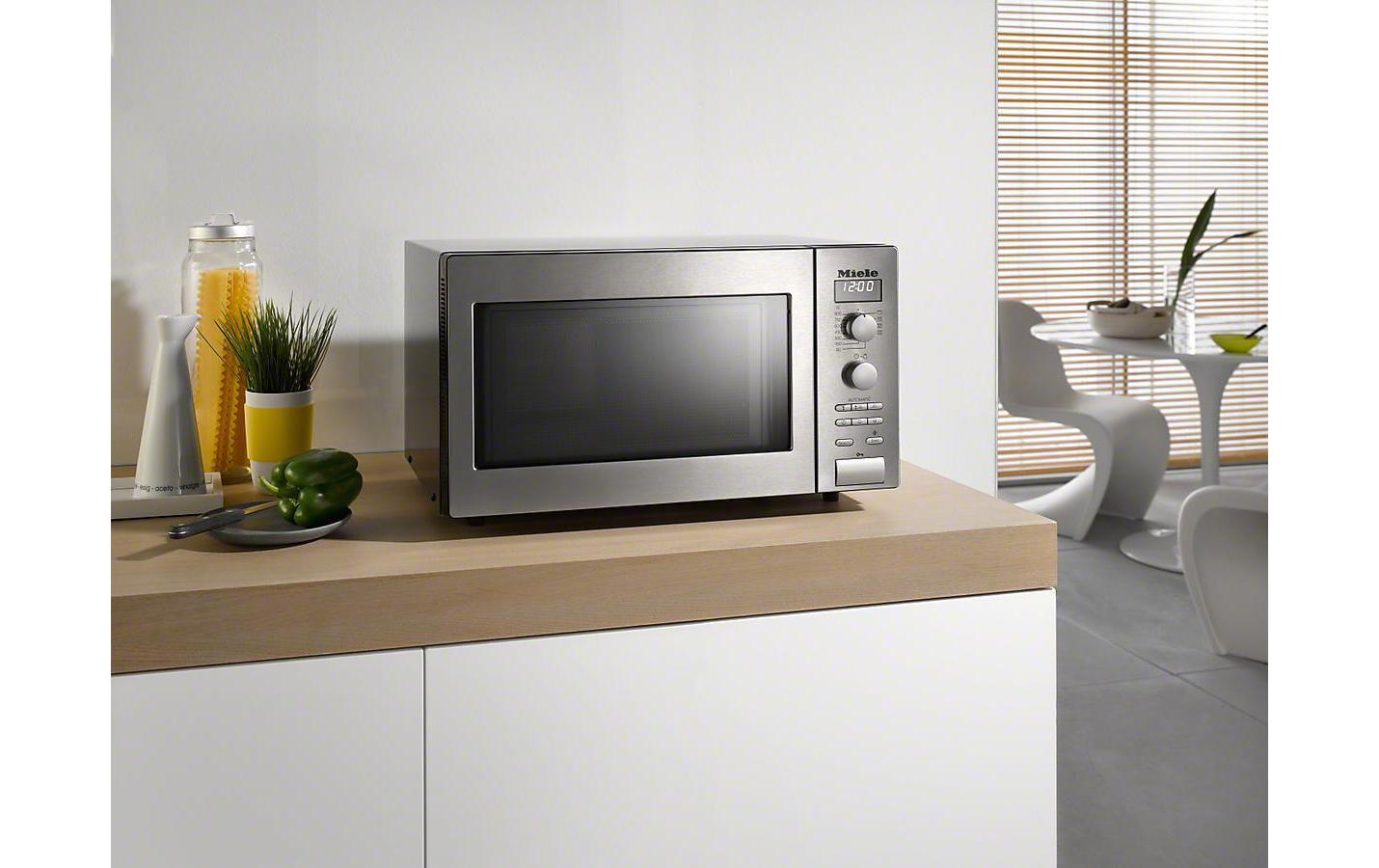 Mikrowelle mit Grill M 6012 SC Silber<br>Stand-Mikrowellengerät