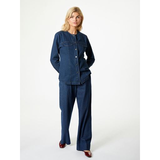 Neo Noir Yana Denim Long Bukser, Dark Blue, 38