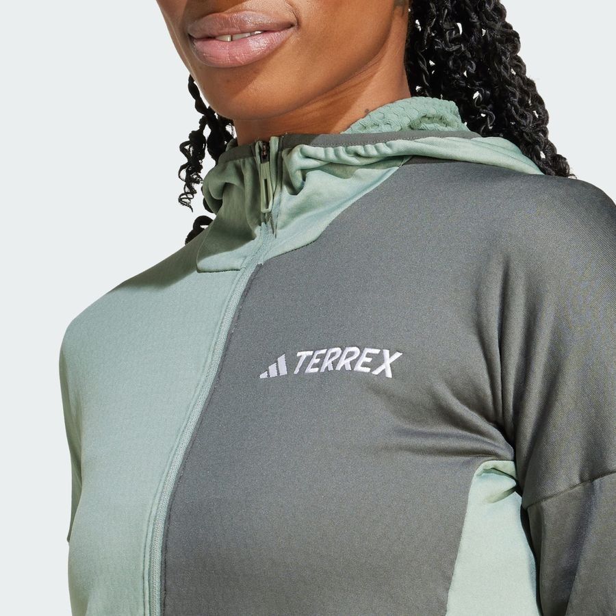 Adidas Veste à capuche molleton léger Terrex Xperior Climawarm