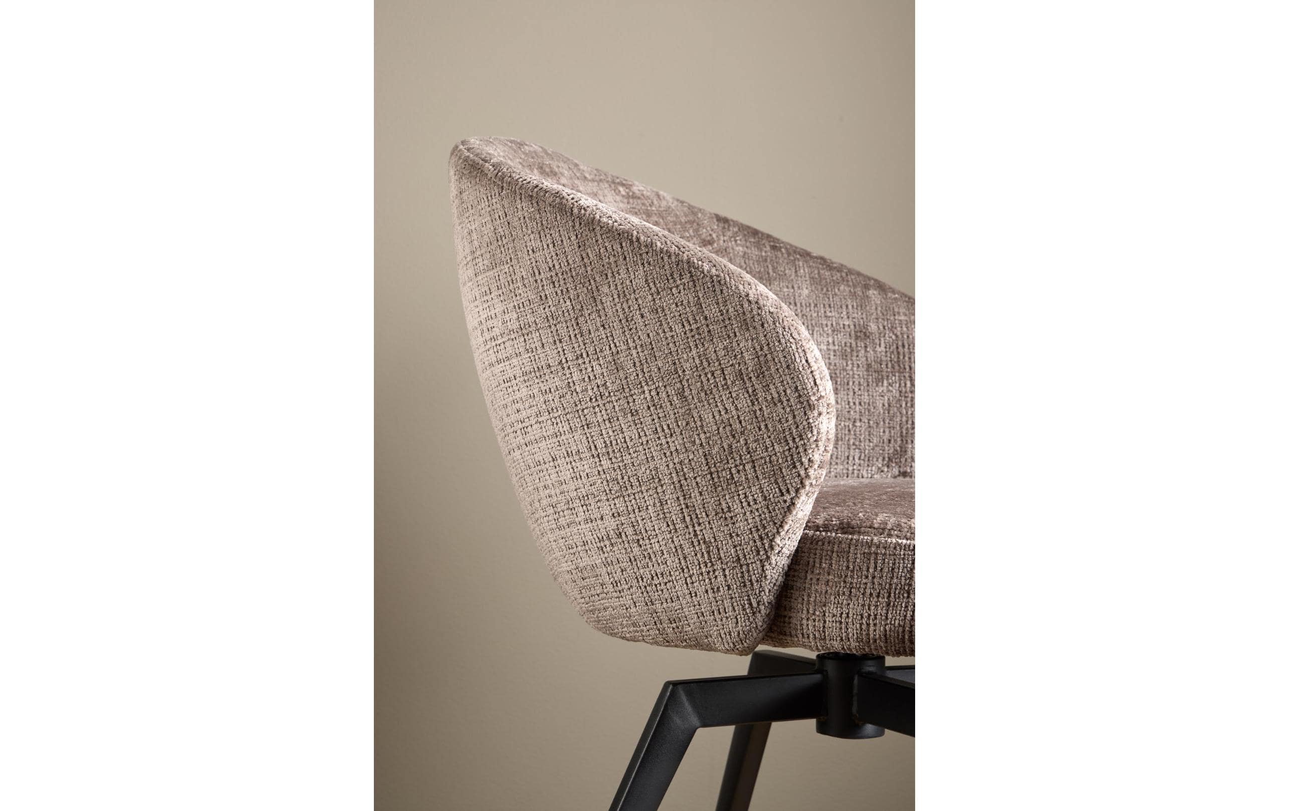 Stuhl Darlene 1 Stück, Braun<br>Eleganter Esszimmerstuhl mit bequemem Sitz