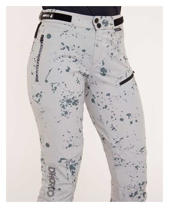 Pantalon VTT Femme Dharco Gravity Blanc/Gris
