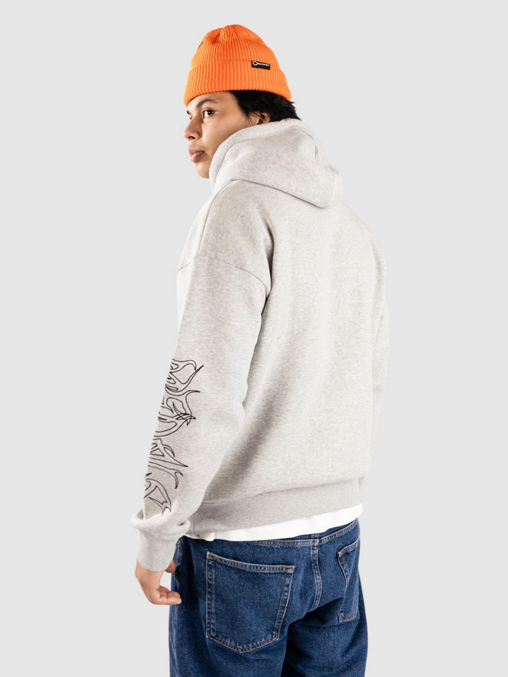 Beyond Medals Sin Hoodie grey melange