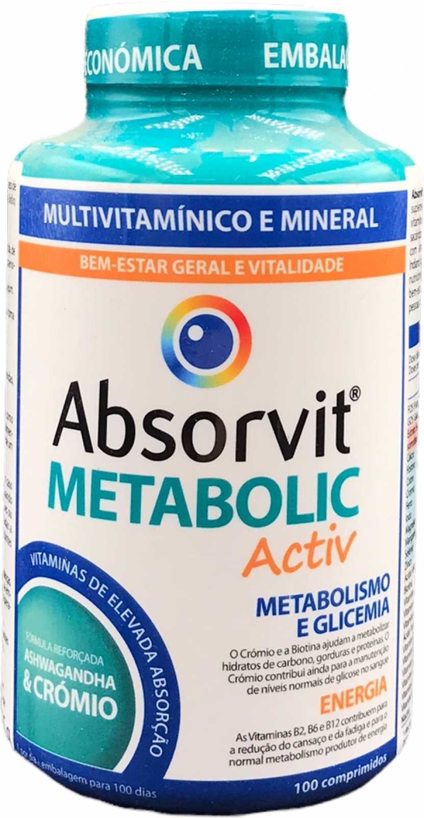 Absorbit Metabolic Activ 30 comprimidos