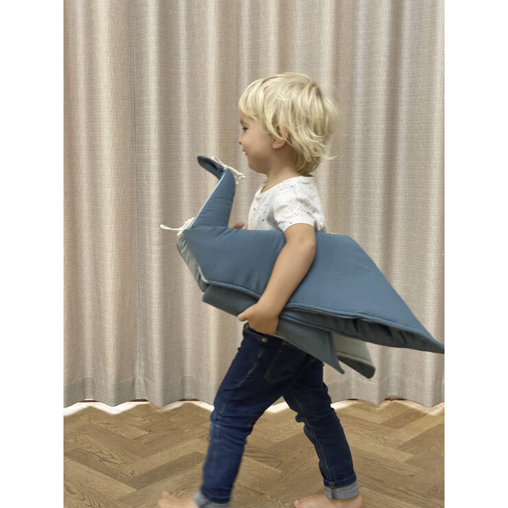 Fabelab Blanket - Play Fold Bird Blue spruce