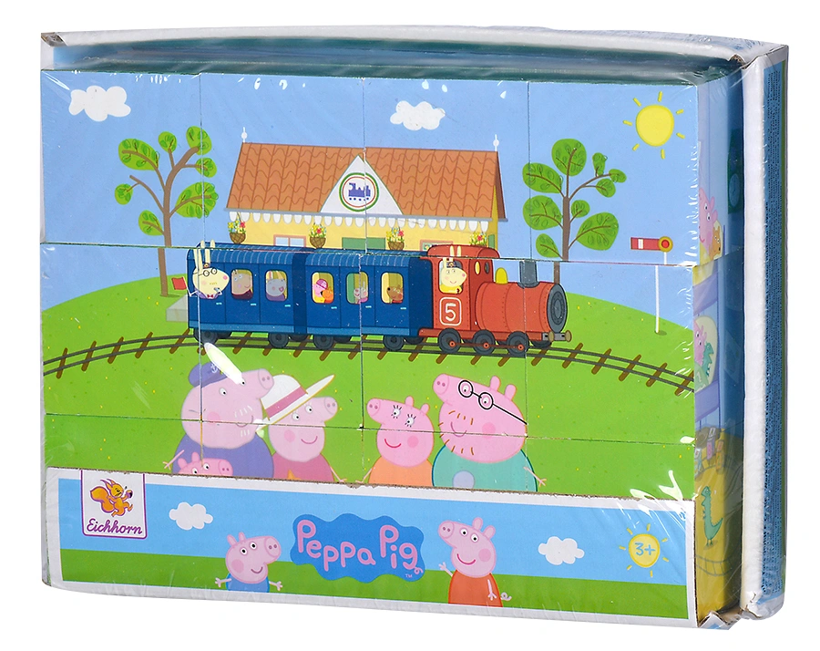 Würfelpuzzle PEPPA PIG 13-teilig