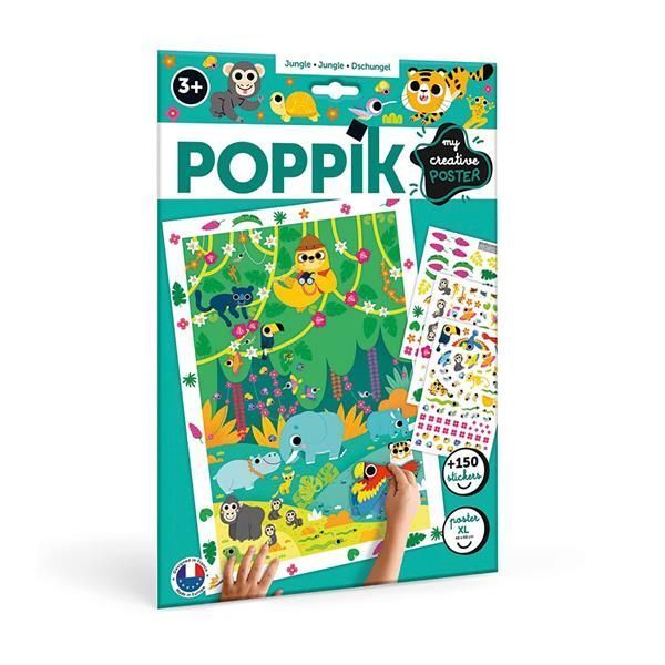 POPPIK Sticker Kreativ Poster Dschungel