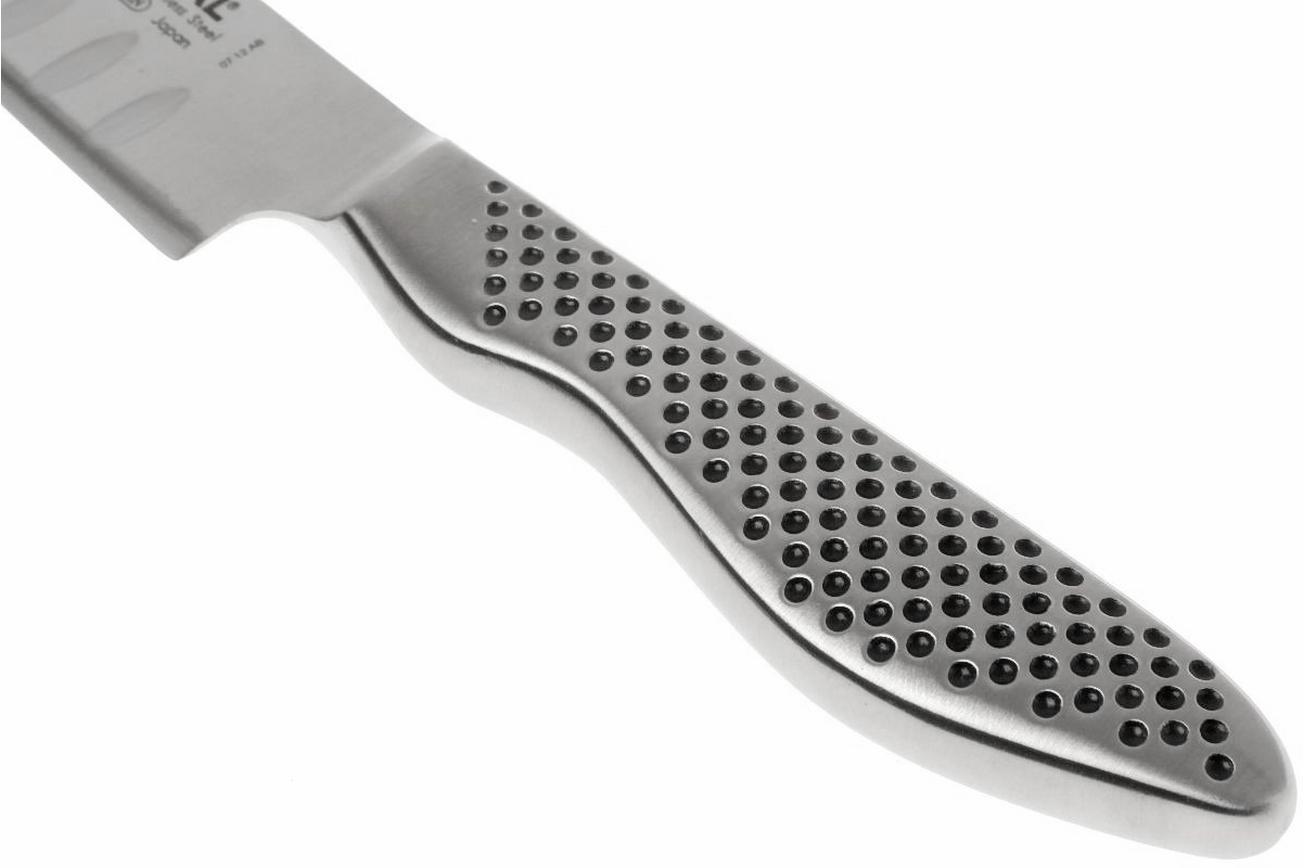 Global GS57 santoku mes met kuiltjes 12 cm