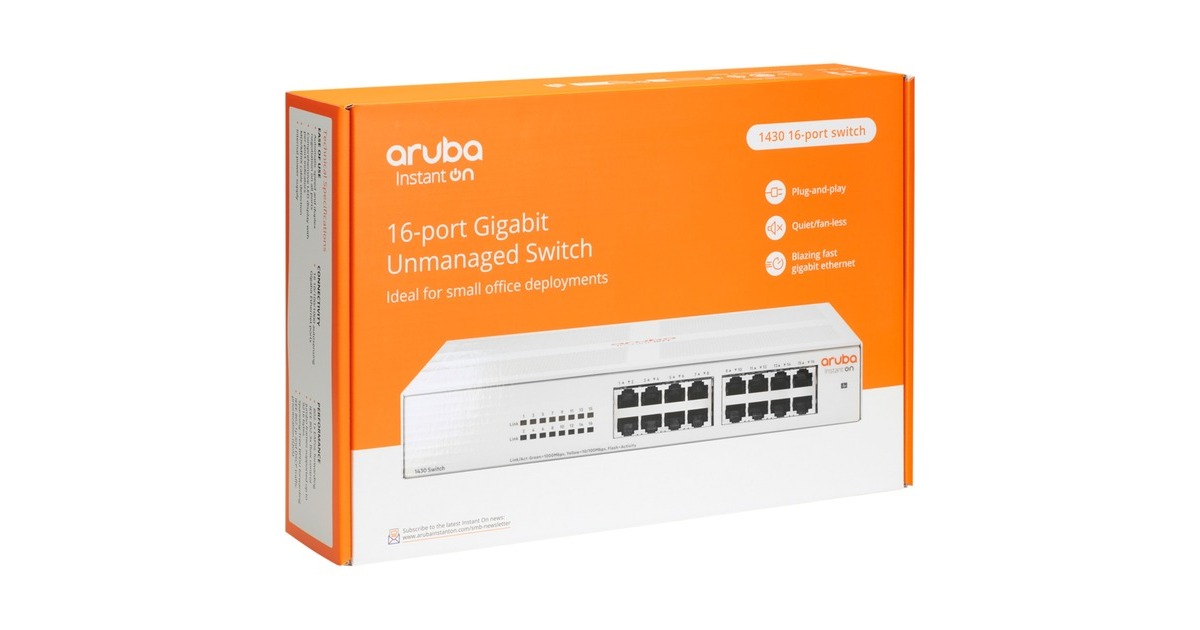 Hewlett Packard EnterpriseInstant On 1430 16G switch  (1U)