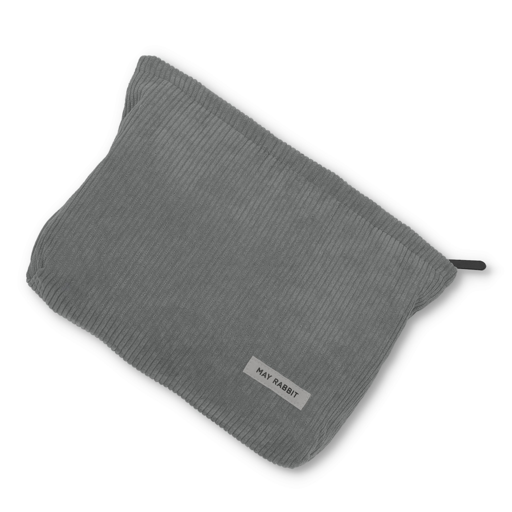 (26x22x5cm) Kosmetik Make Up Tasche Necessaire Organizer Bag Riffel Design - Grau