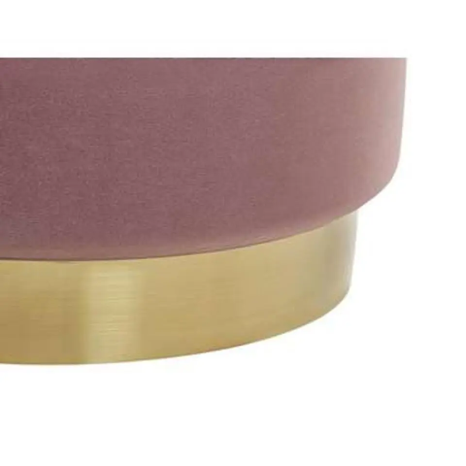 GARLAND - Poef - Roze - 40/33 cm - Fluweel