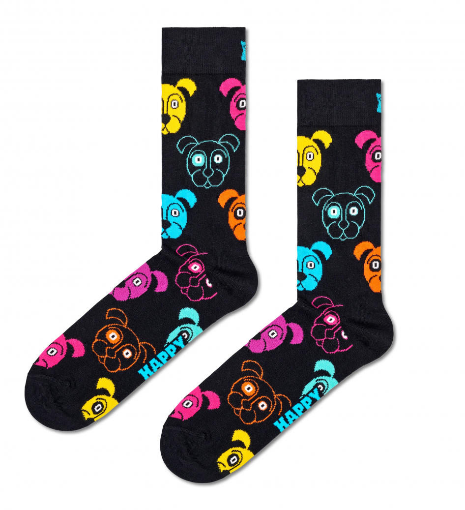 Happy Socks Dog Sock Socken in Mehrfarbig