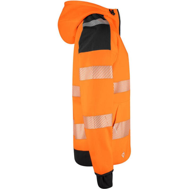 ProJob 6110 SWEATSHIRT FULL ZIP CAPUCHE - EN ISO 20471 CLASSE 3/2