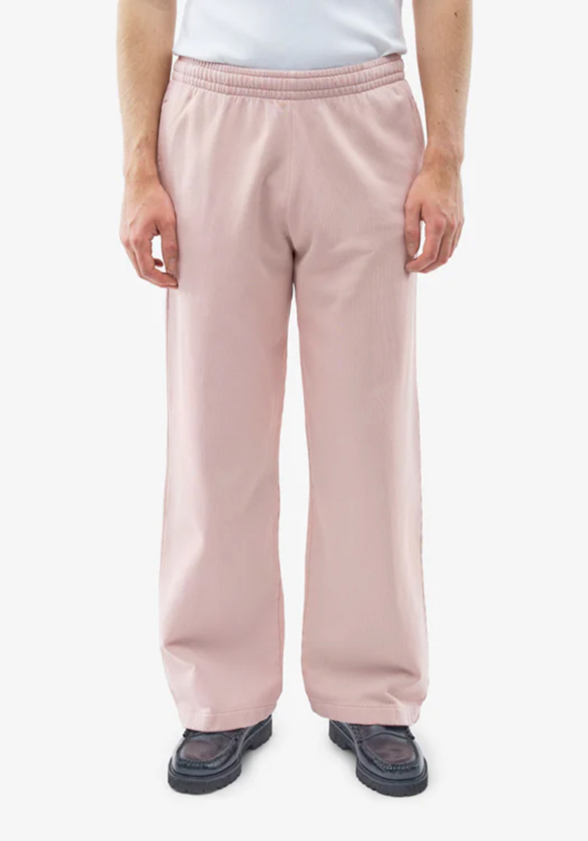 Colorful Standard Jogginghose Straight Leg Faded Pink