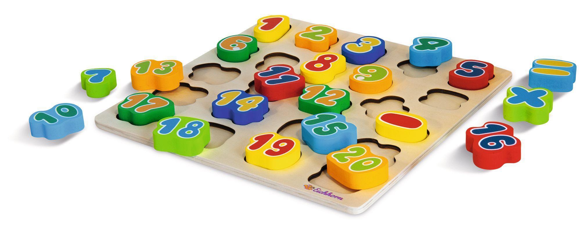 Lernspielzeug ZAHLEN 23-teilig