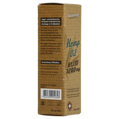Harmony Pet Natural Hemp Oil 6.0% 20ml