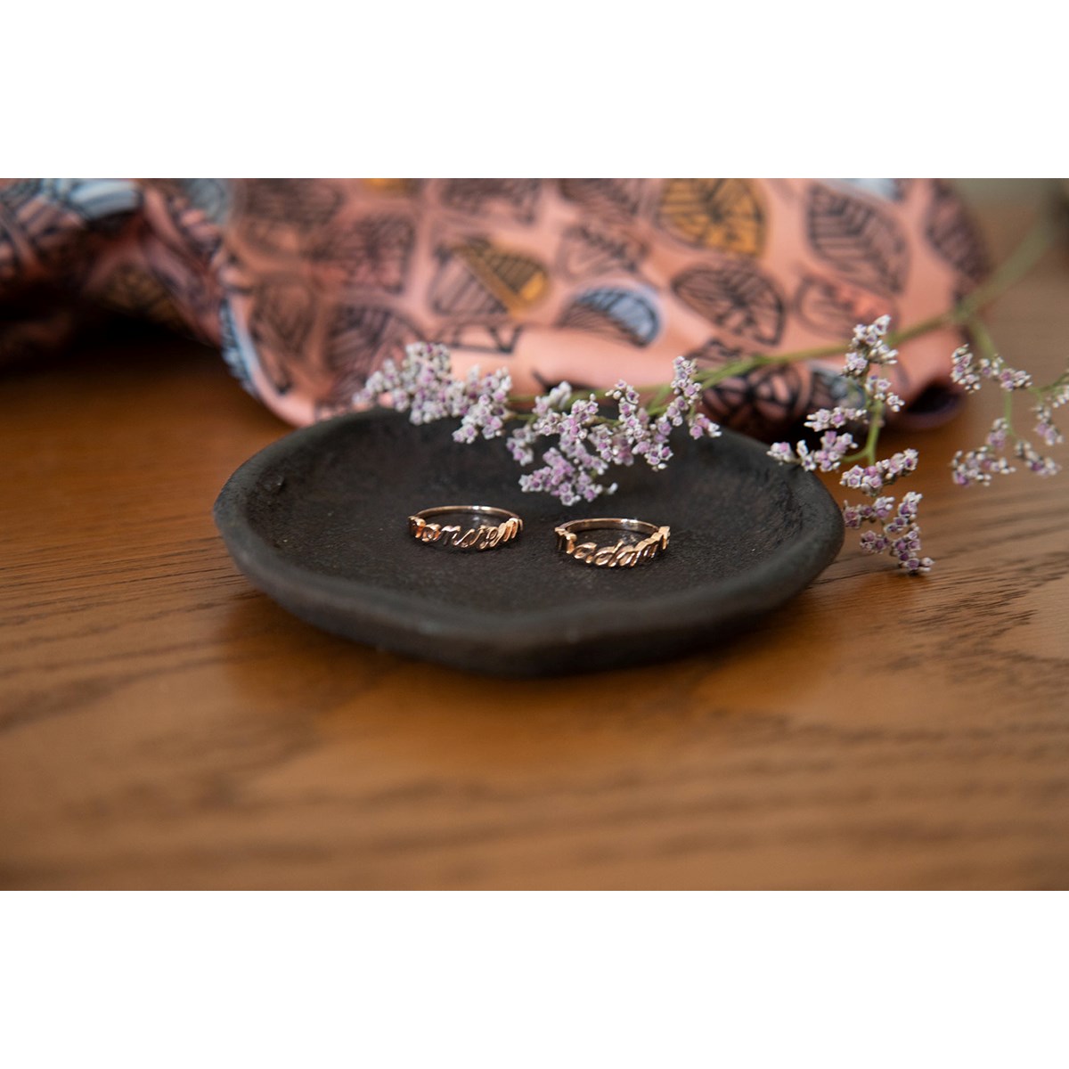 bague plaqué or rose - MADAME