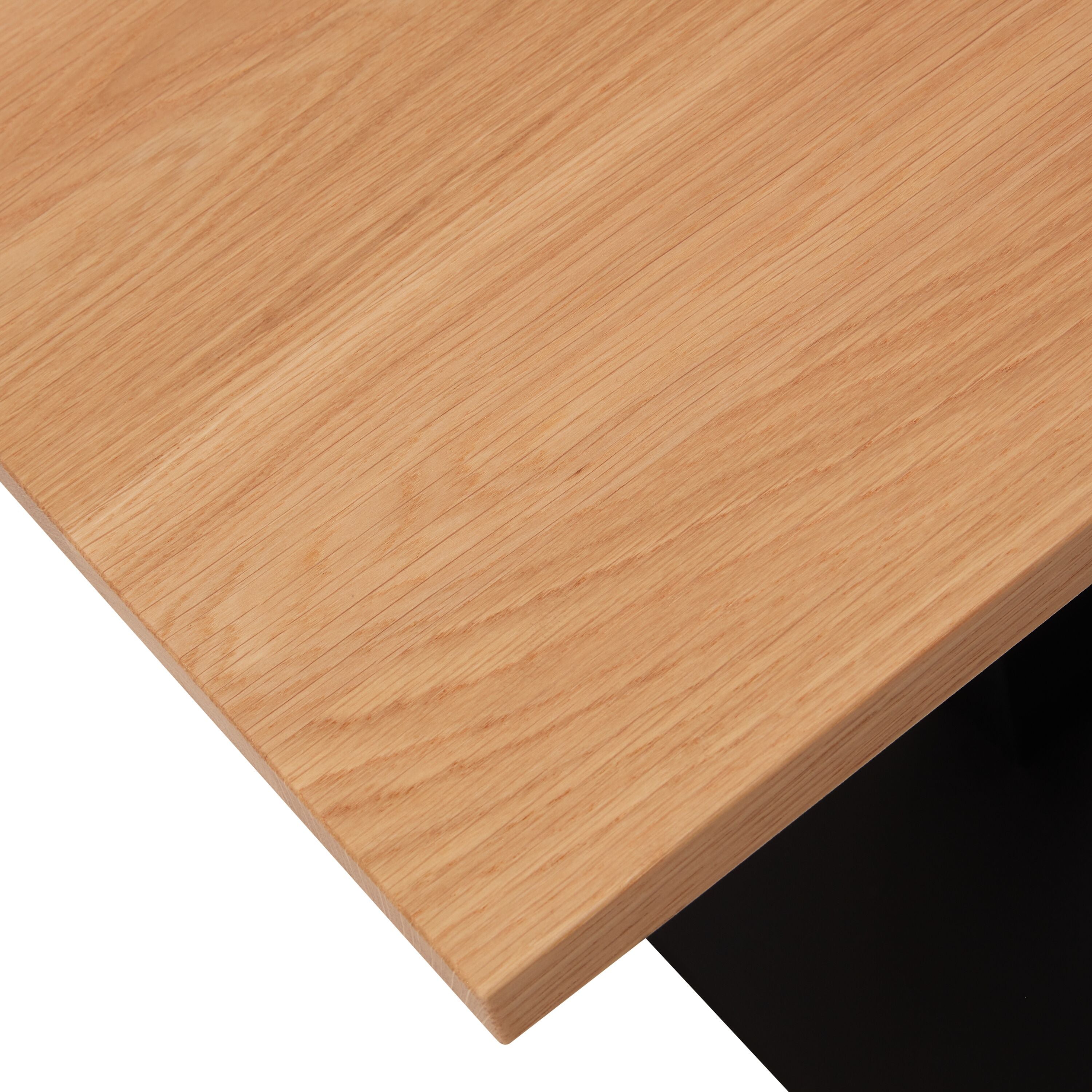 BISTRELLI Tisch - Eiche massiv / B: 75.0 cm x T: 75.0 cm x H: 75.0 cm