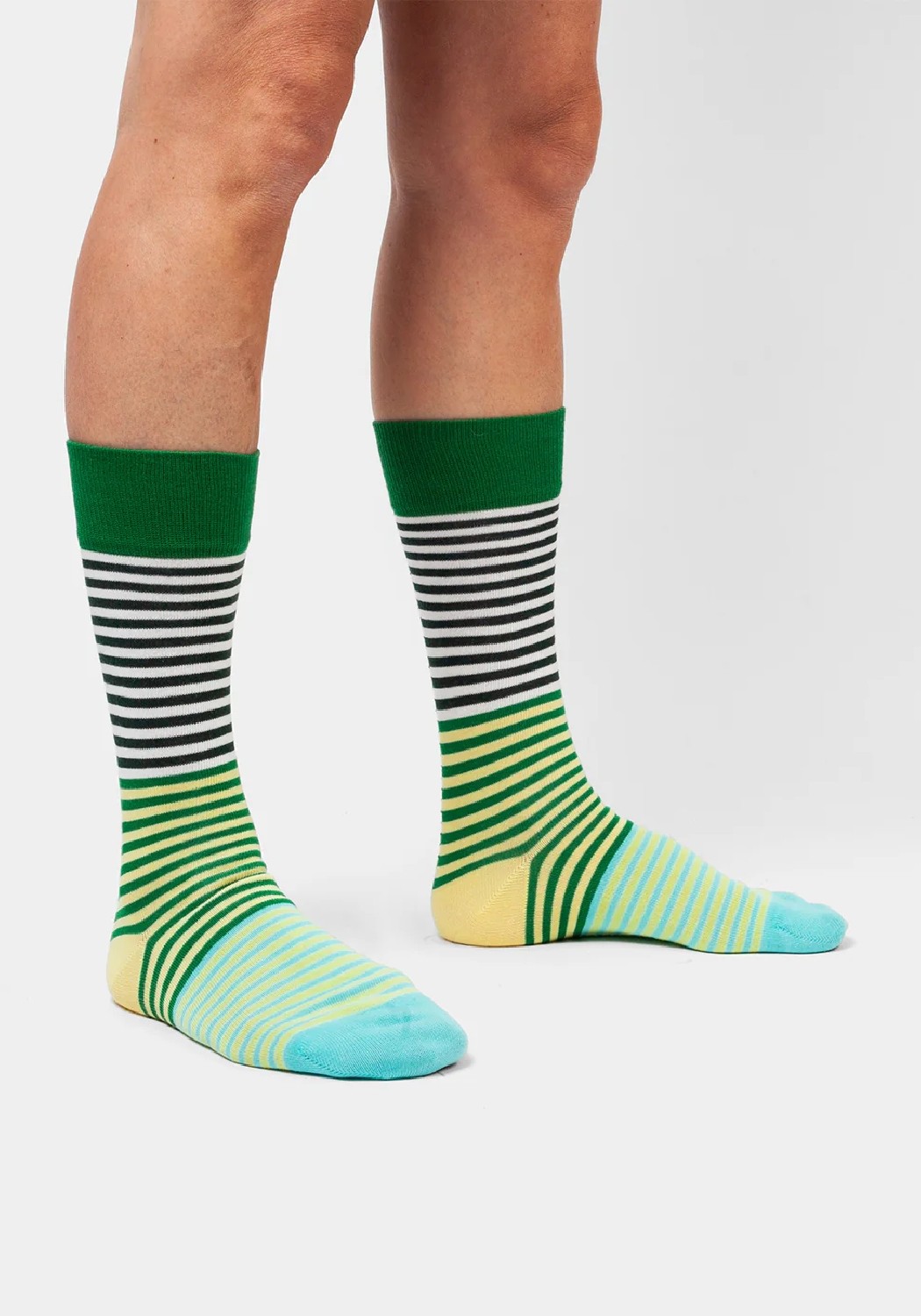 DillySocks Socken Fine Line Green
