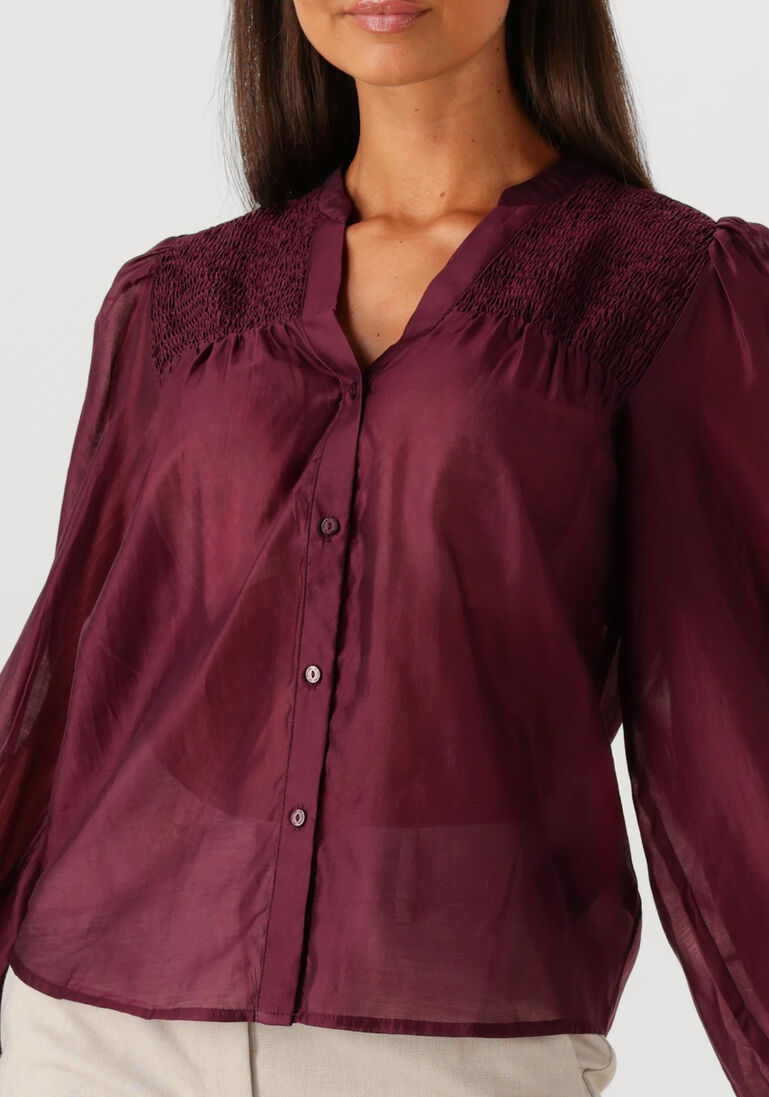 bordeaux co'couture blouses taffy smock v-shirt