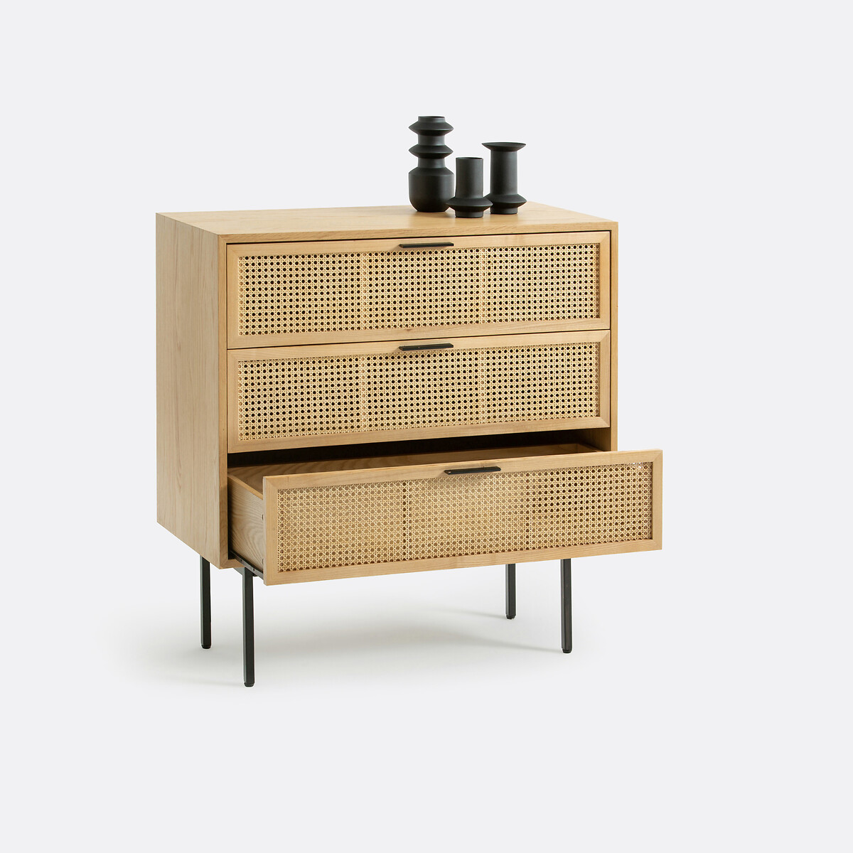 LA REDOUTE INTERIEURS<br>Cômoda com 3 gavetas Waska