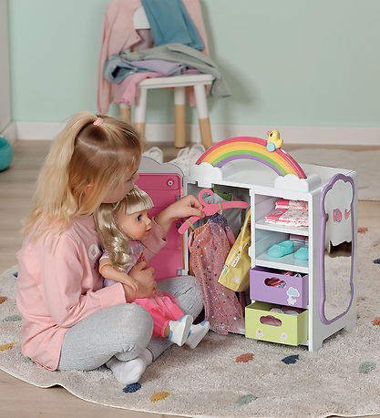 Baby Born Dukketilbeh?r - Regnbue Garderobe