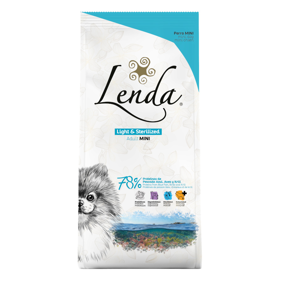 Ração Lenda Mini Light & Esterilizada para Cães