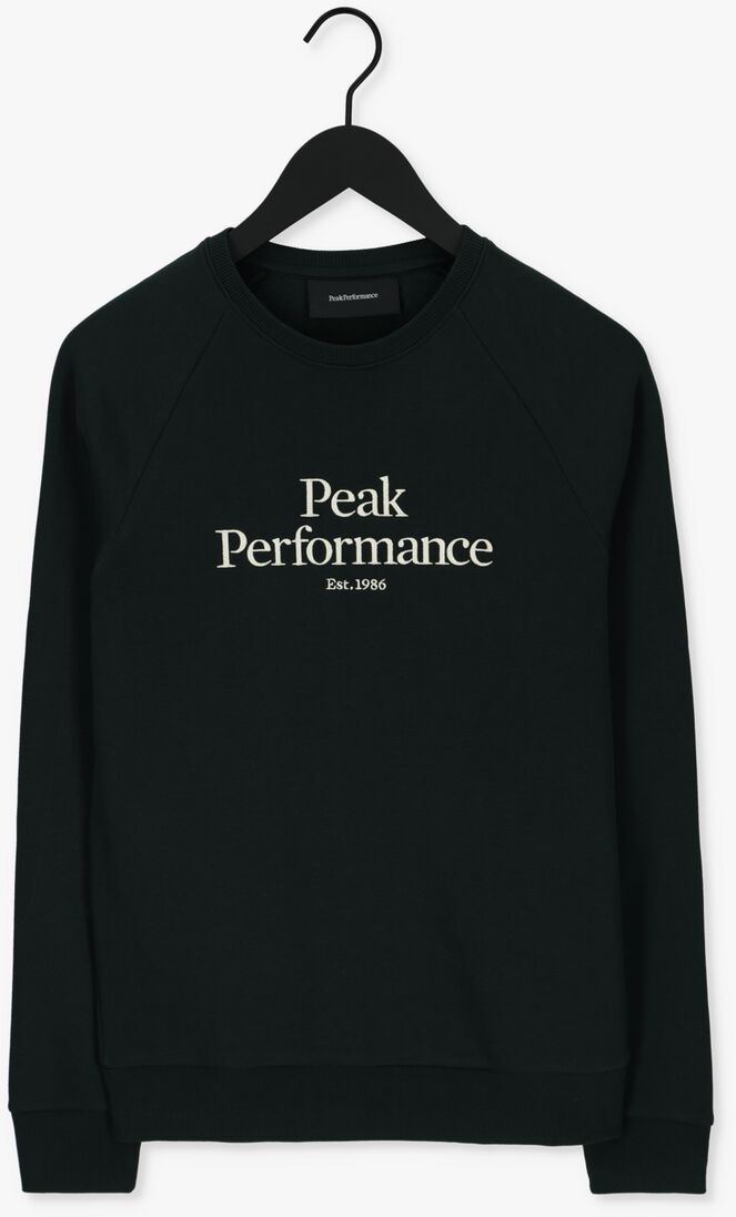 PEAK PERFORMANCE donkergroene peak performance trui m original crew