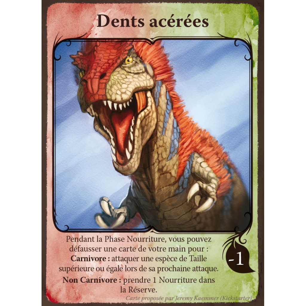 Evolution - Extension Cartes