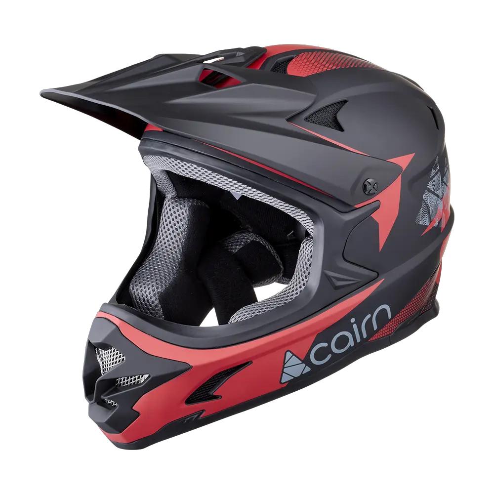 Cairn Casque intégral Noir/Rouge Adulte Cairn X Track