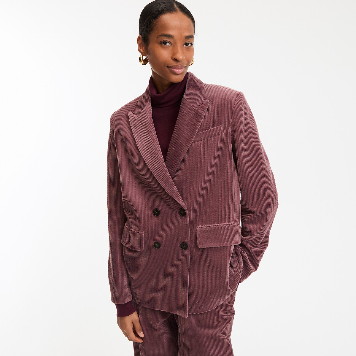 COLEÇÃO LA REDOUTE<br>Blazer longo, corte amplo