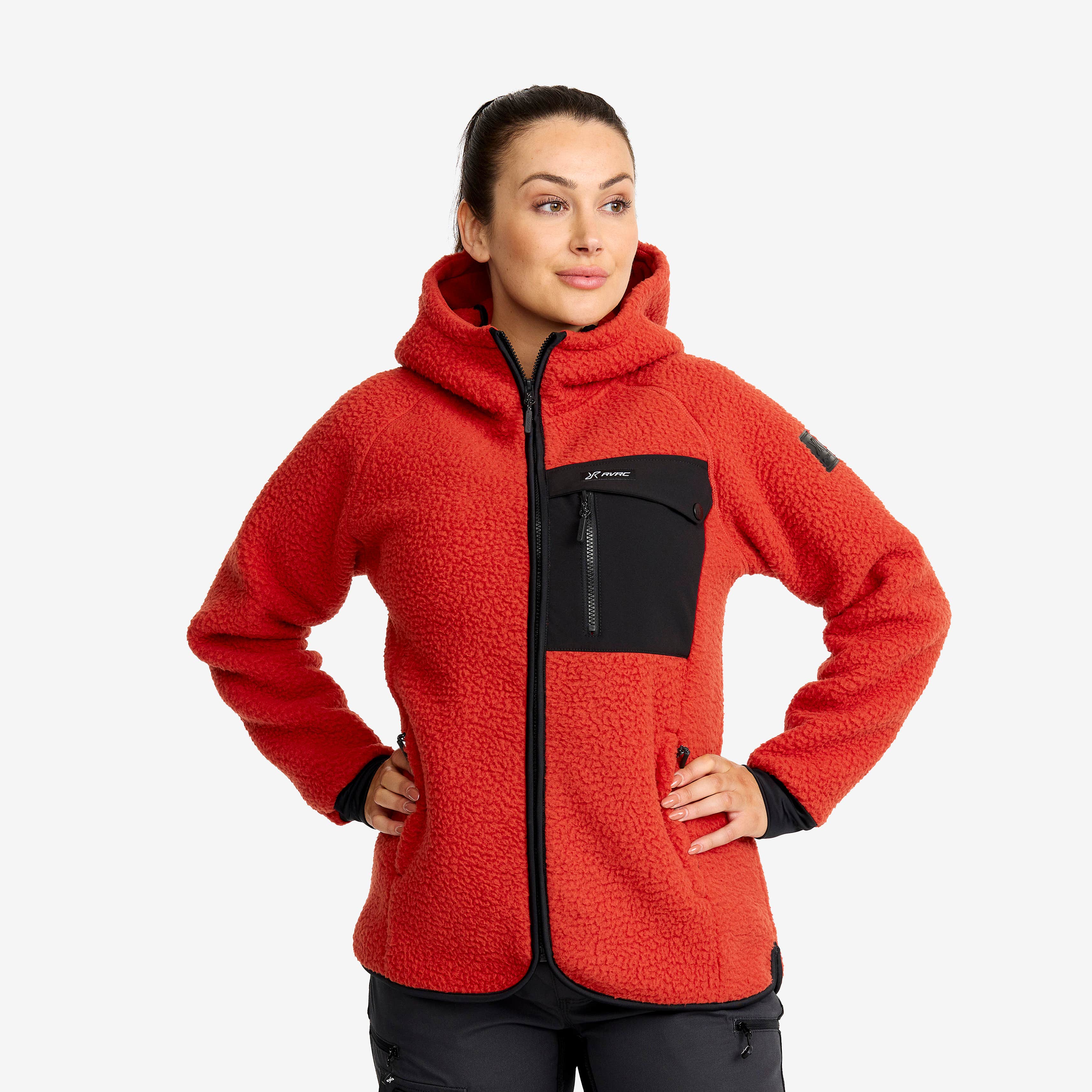 Sherpa Hoodie Dame Bossa Nova