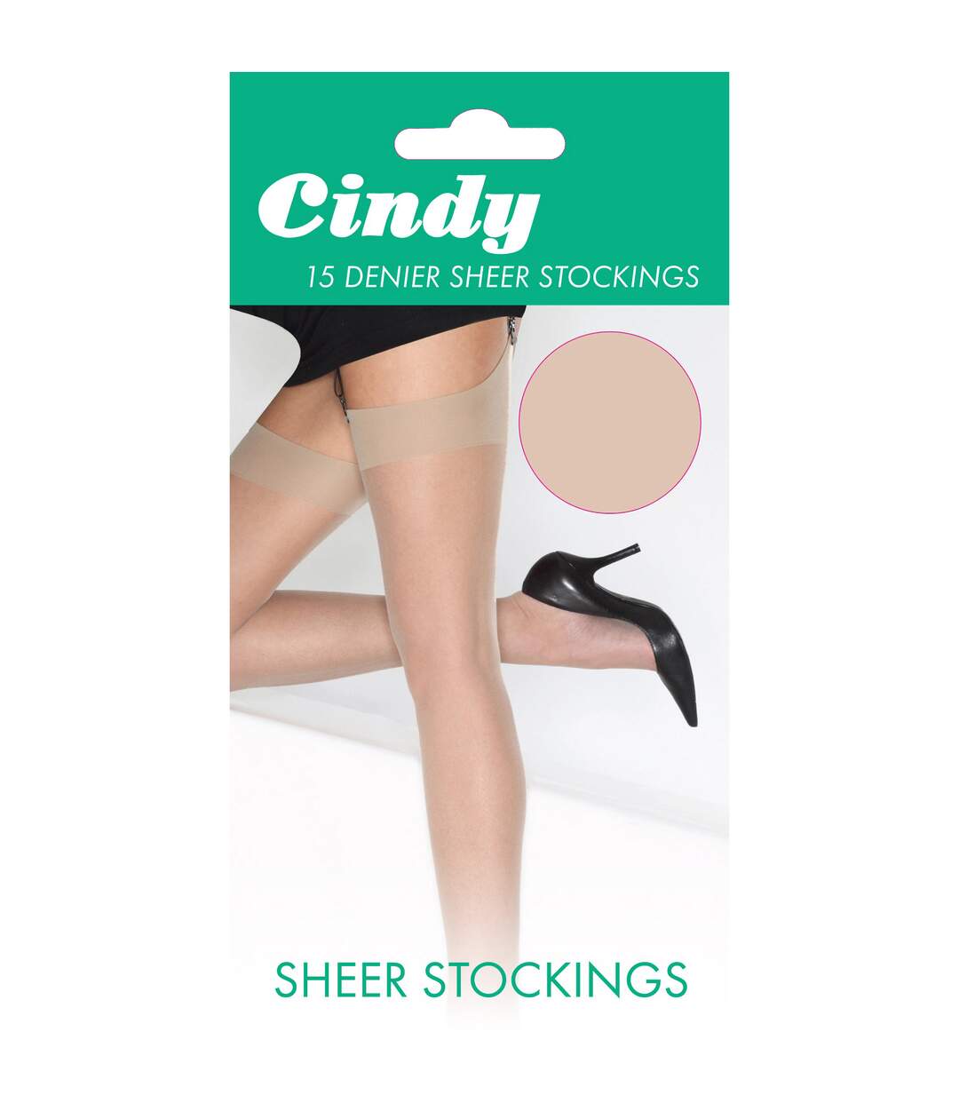 Cindy - Bas pour porte-jarretelles 15 deniers (1 paire) - Femme (Diamant) - UTLW110