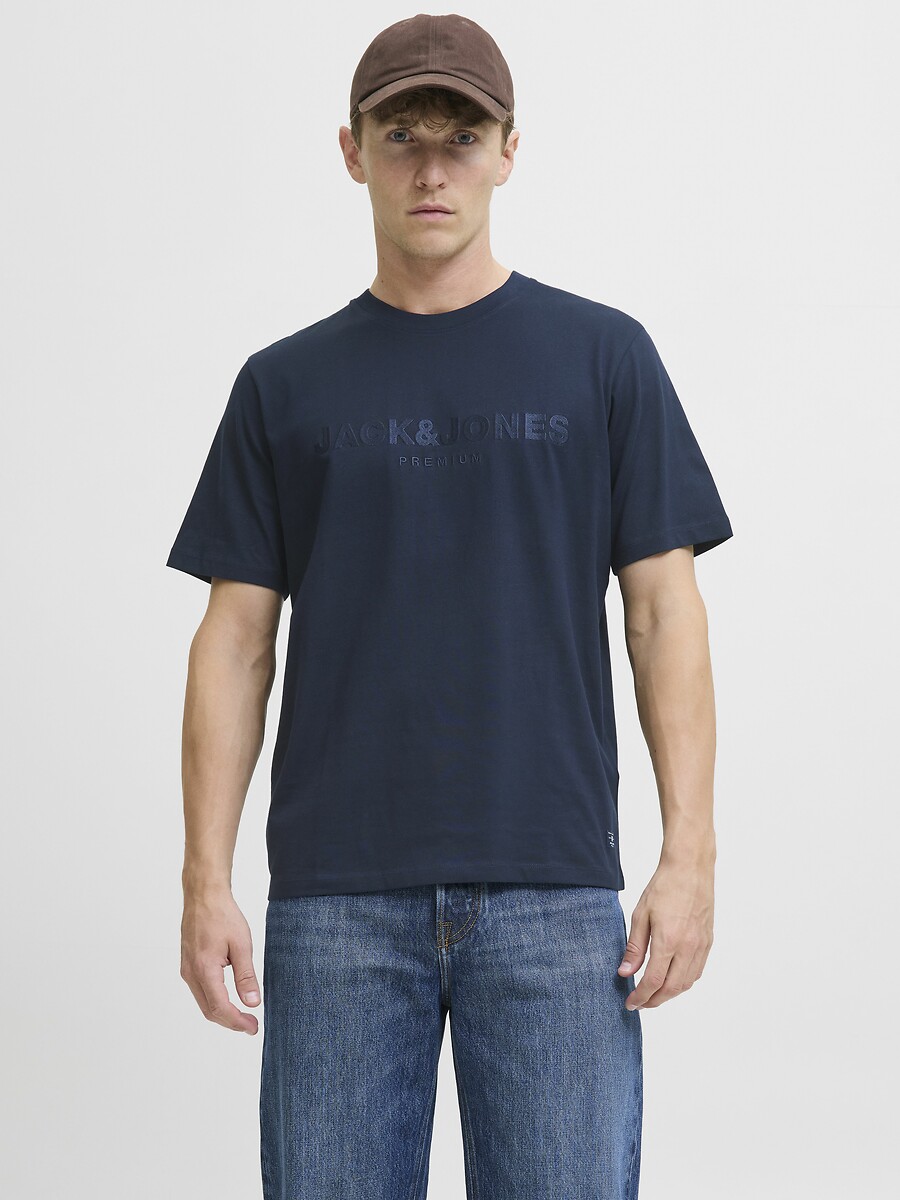 JACK & JONES<br>Camiseta de manga curta Jprbluloyal