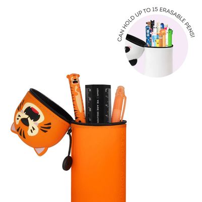 Trousse silicone 2 en 1 tiger