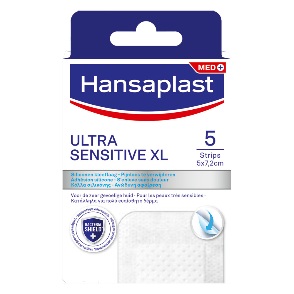 Hansaplast Silicone Soft XL 5 stuks