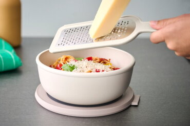 Chef It RVS rasp 30 cm - chalk