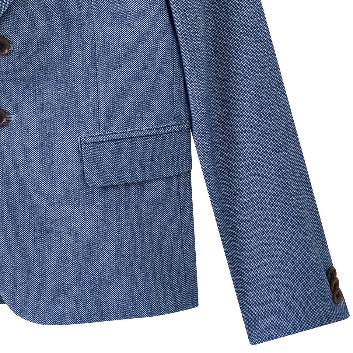 Yigga Jungen Blazer mit Reverskragen blau