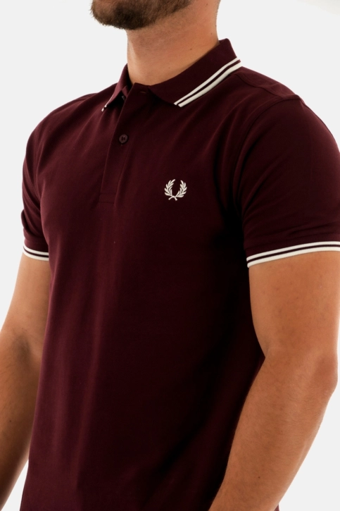 Polos fred perry mm3600 597 oxblood
