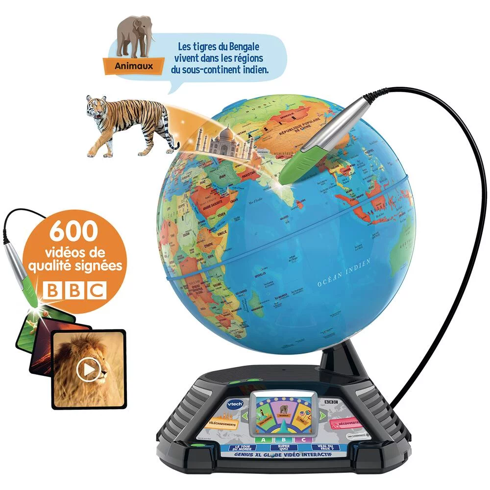 GENIUS XL - GLOBE VIDEO INTERACTIF