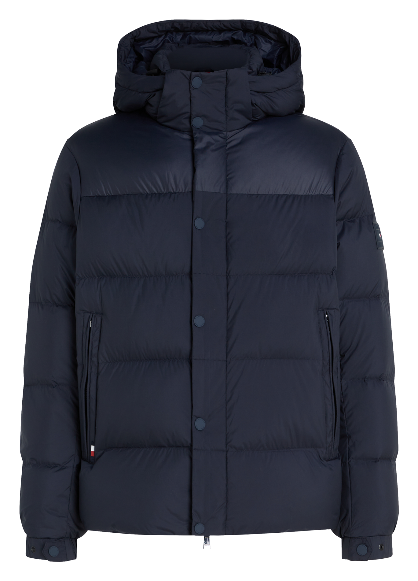 Doudoune col montant | Bleu