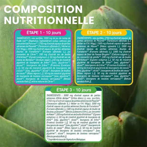 Santarome Bio - Programa Orgânico Ultra Detox - Desintoxicação Completa - 30 ampolas