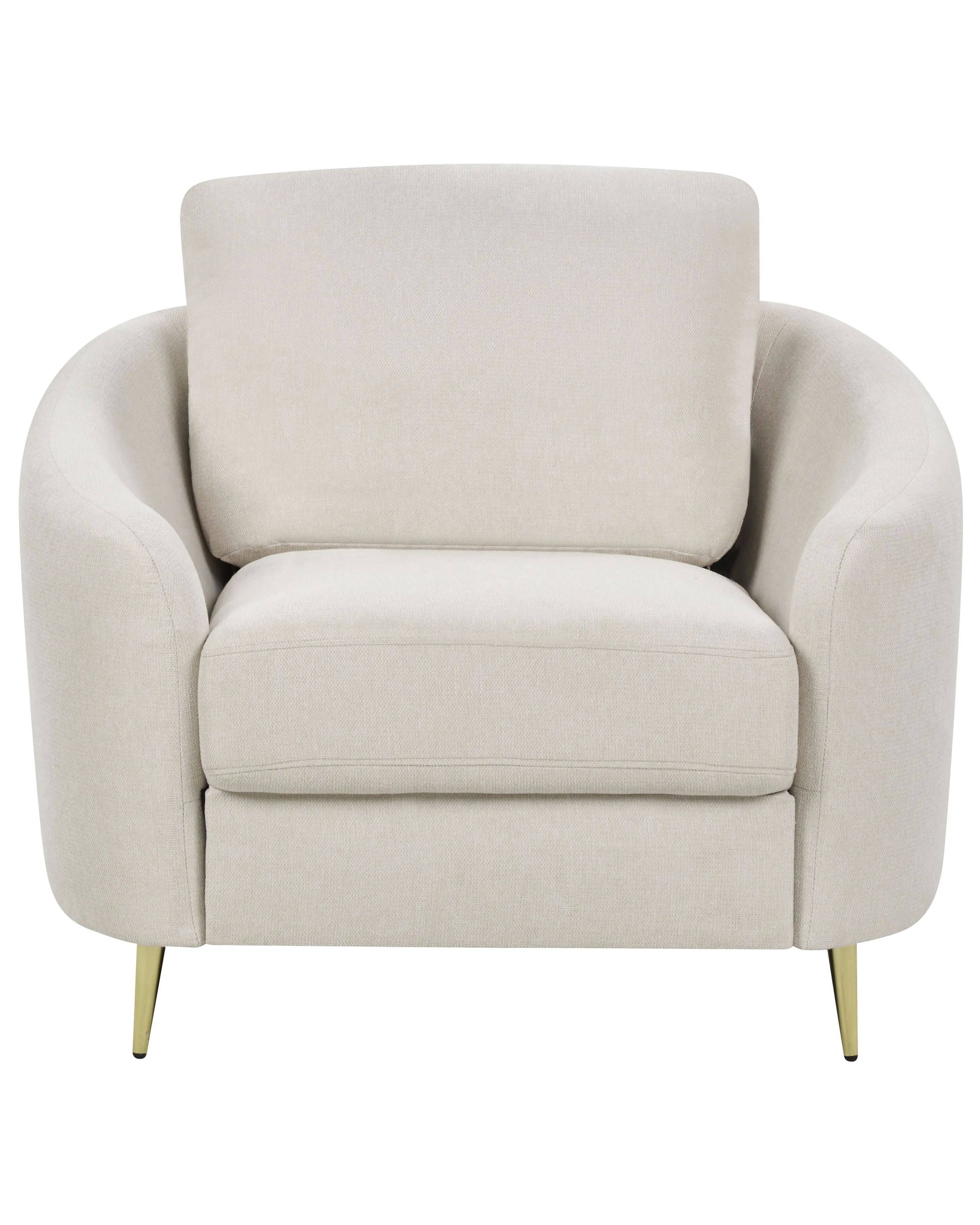 Fauteuil TROSA Stof Lichtbeige