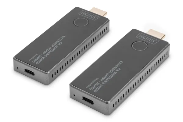 DIGITUS - Sender og modtager - video/audio ekspander - Wi-Fi 5, 802.11b/g/n - op til 30 m