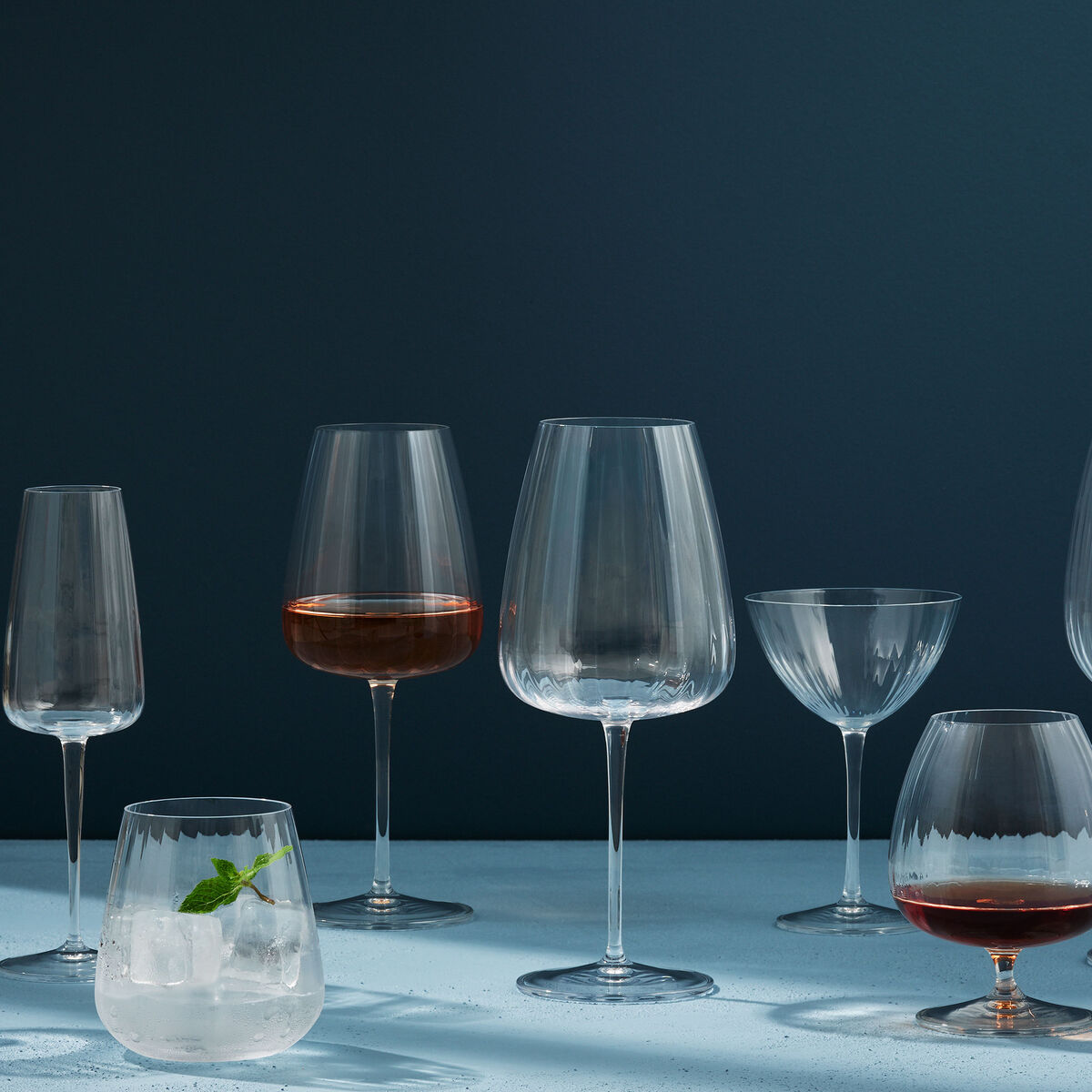 Luigi Bormioli Optica martiniglass 4-pakning