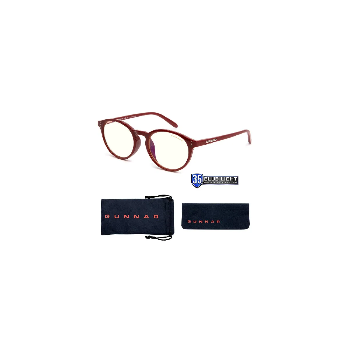 Gunnar Optiks Attaché - Dark Red