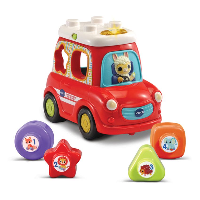 Ma Totomobile des formes - Ecru