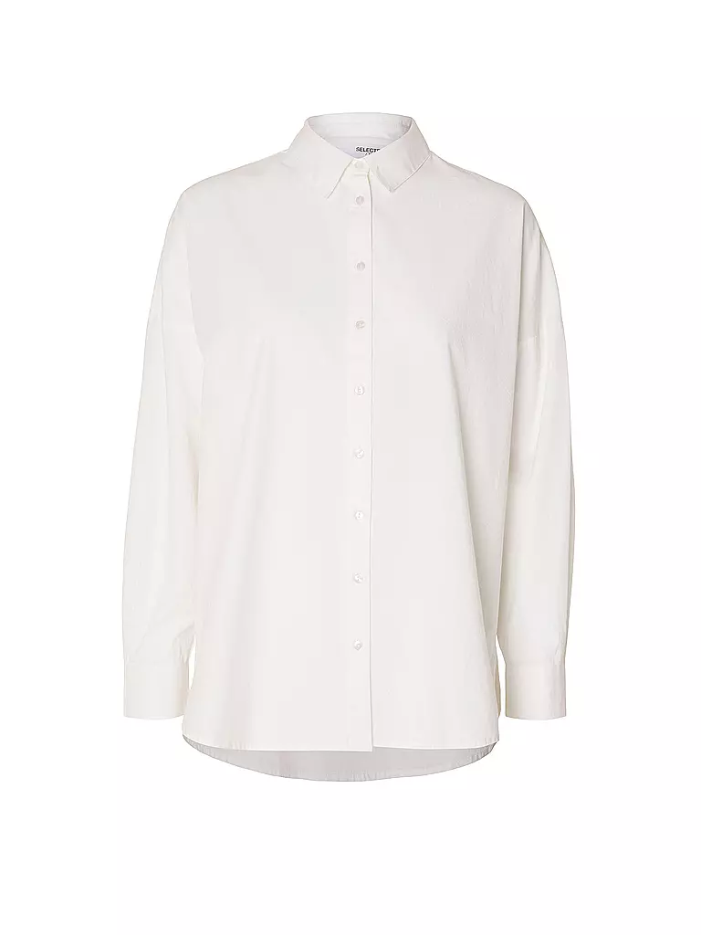 SELECTED FEMME Hemdbluse SLFDINA-SANNI weiss