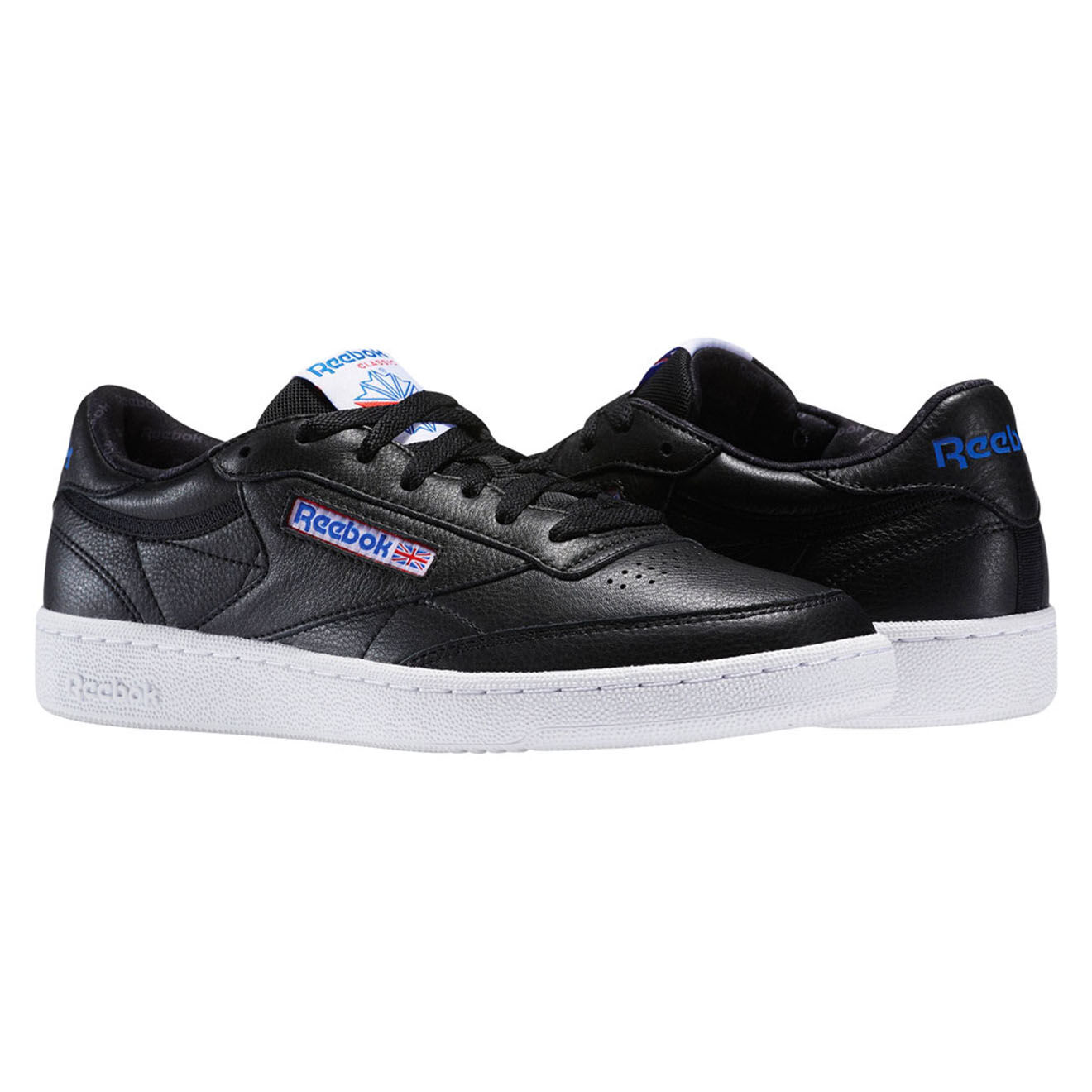 Reebok Baskets en Cuir Club C 85 So noires