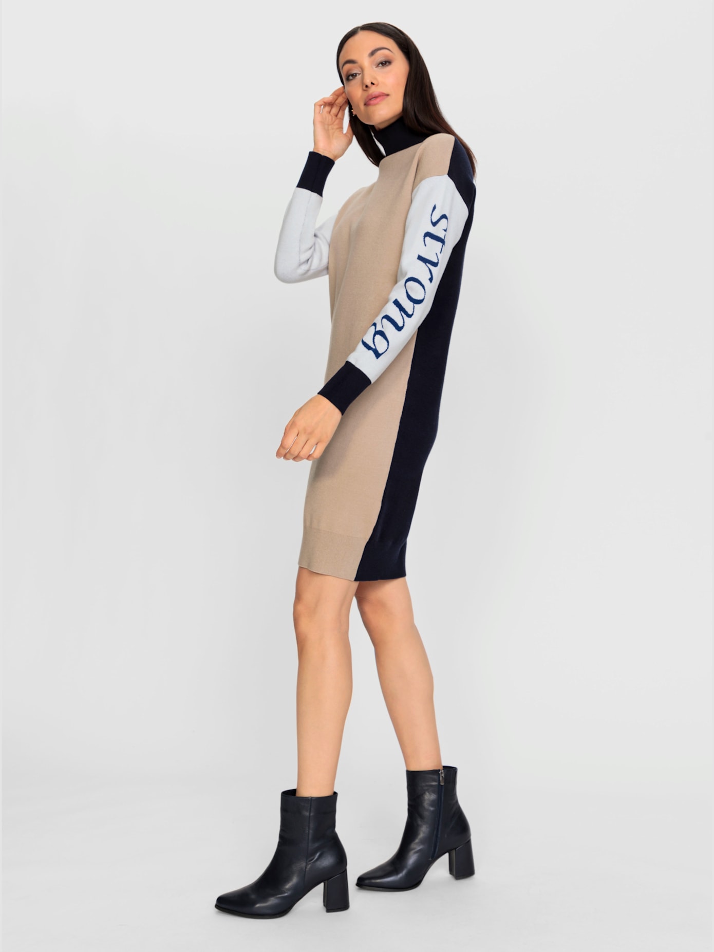 Robe en tricot 52% viscose
